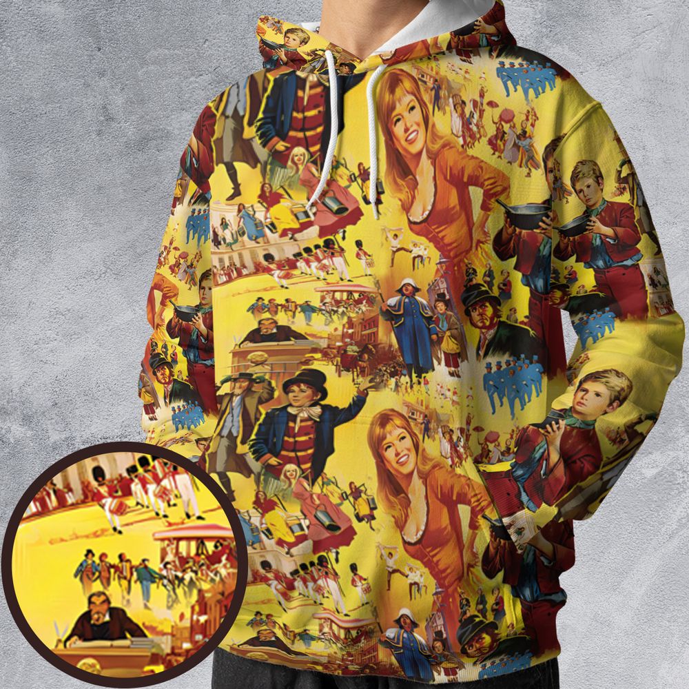 All-over Print Hoodie - NQXBPTJA -  - 1