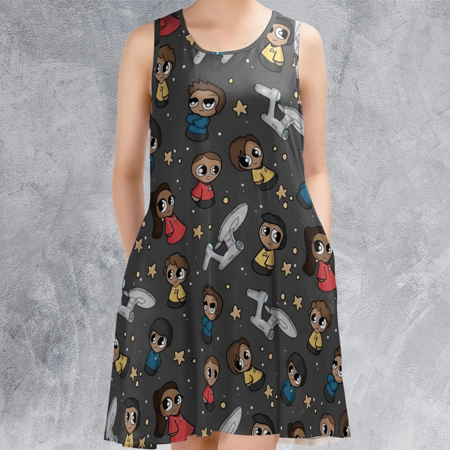 Casual Sleeveless Dress - RXLUUUC9