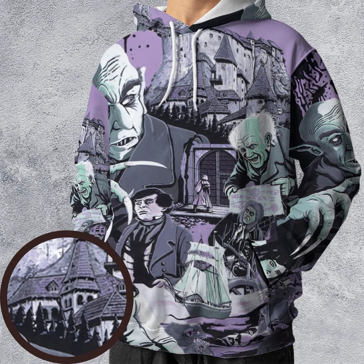 Full Print Hoodie - Z9X7S7KM