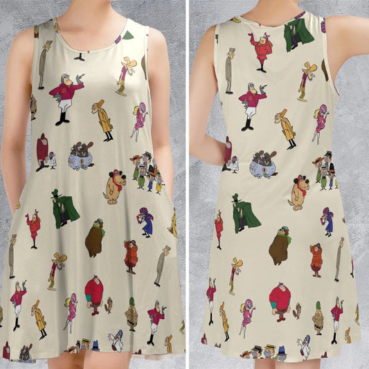 Casual Sleeveless Dress - 1DLPX898