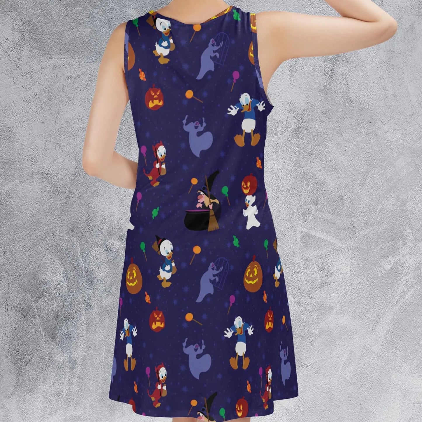 Casual Sleeveless Dress - ABHJRRAS