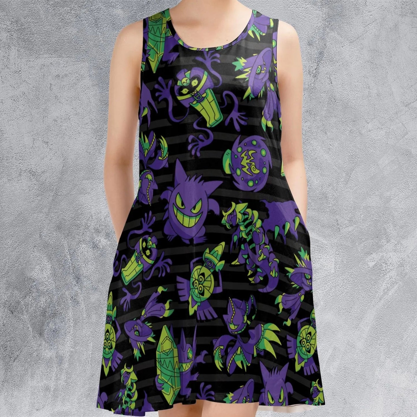 Casual Sleeveless Dress - DU3KQZ7K