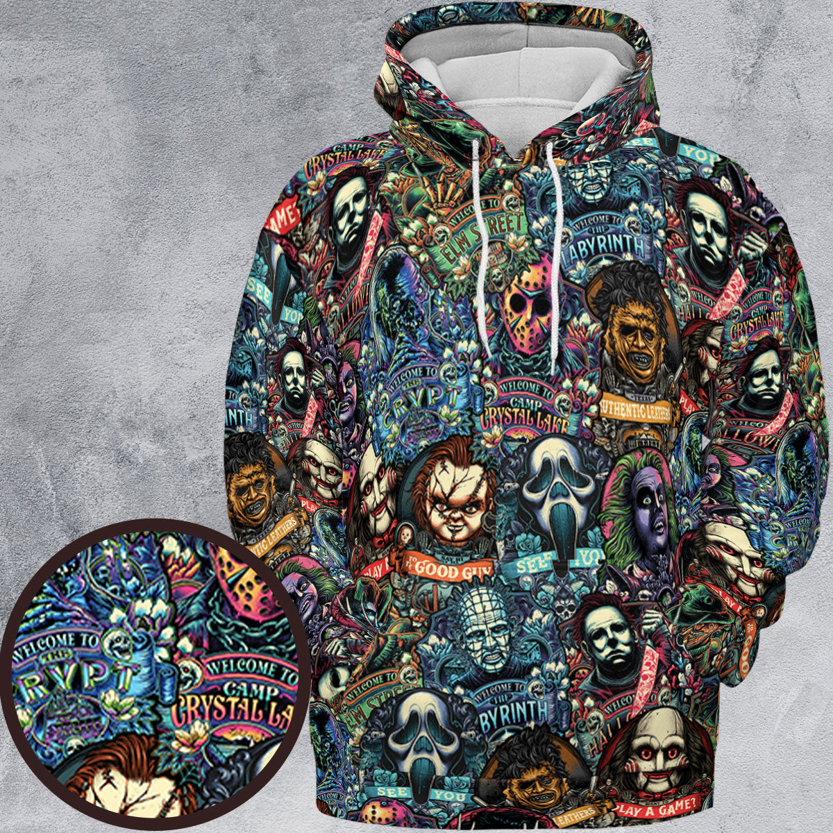 Full Print Hoodie - ZDK8UVMW