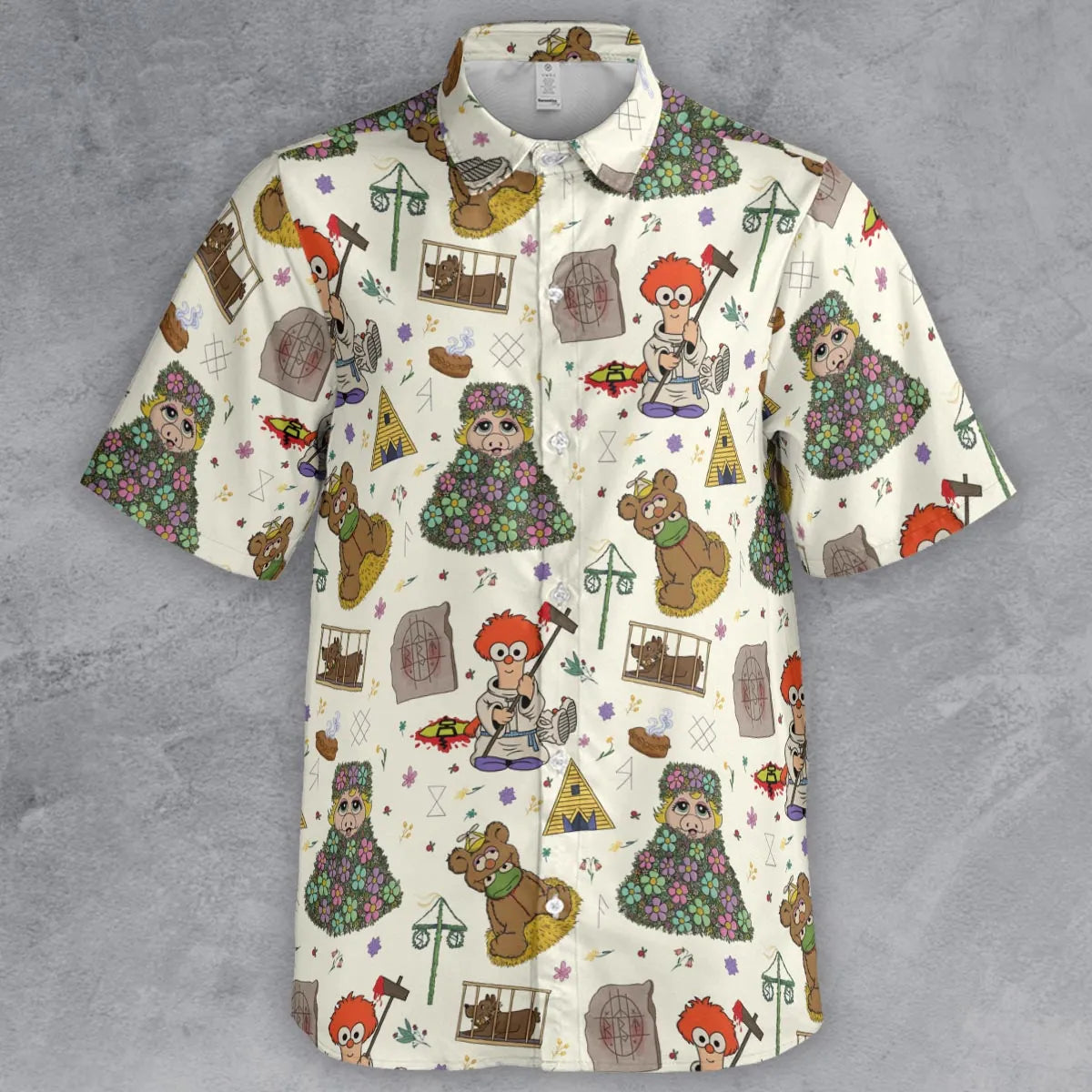 Short Sleeve Button Shirt - DG7UCH2J