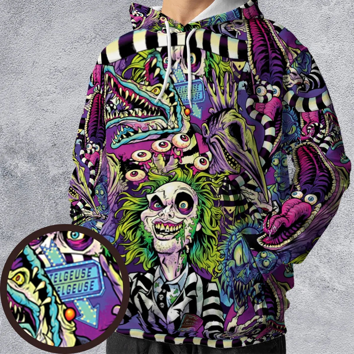 Full Print Hoodie - K8C7JNTE
