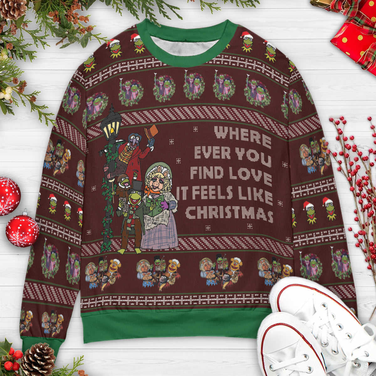 Ugly Christmas Sweatshirt - V94NGA26