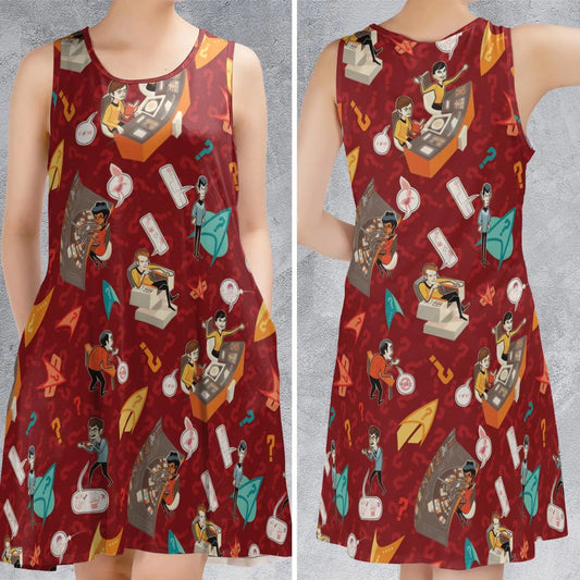 Casual Sleeveless Dress - 3961GKJK