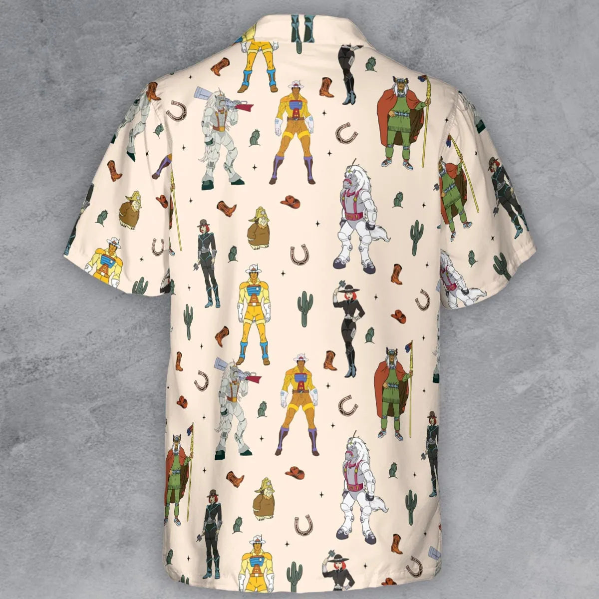 Short Sleeve Button Shirt - H618UW5Y