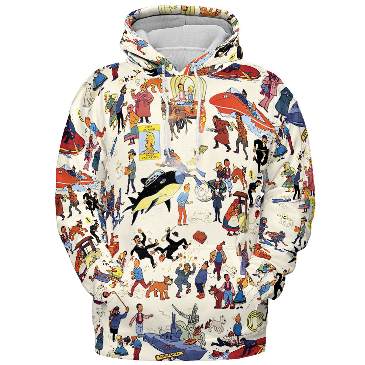Full Print Hoodie - H8DHY9A3