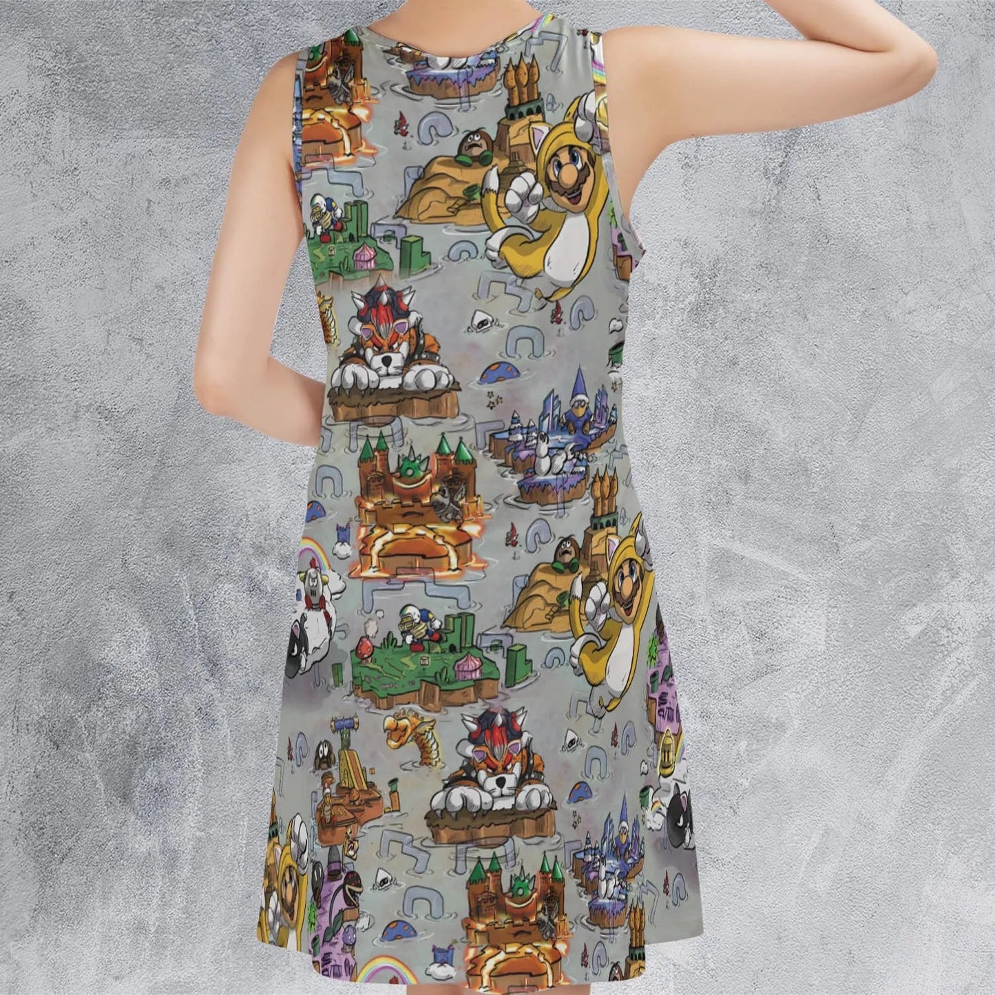 Casual Sleeveless Dress - YM35L19P