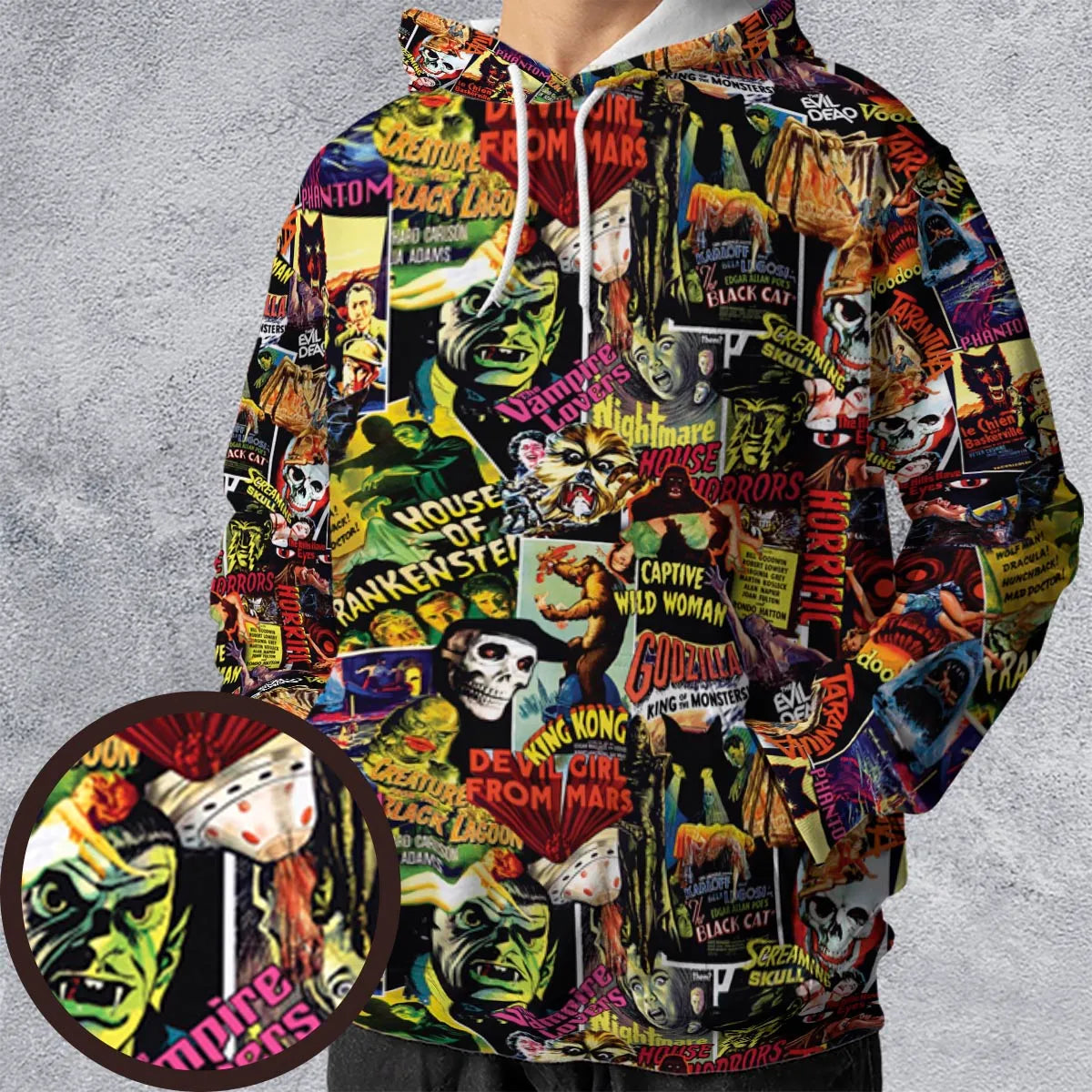 Full Print Hoodie - VXCDZG9P