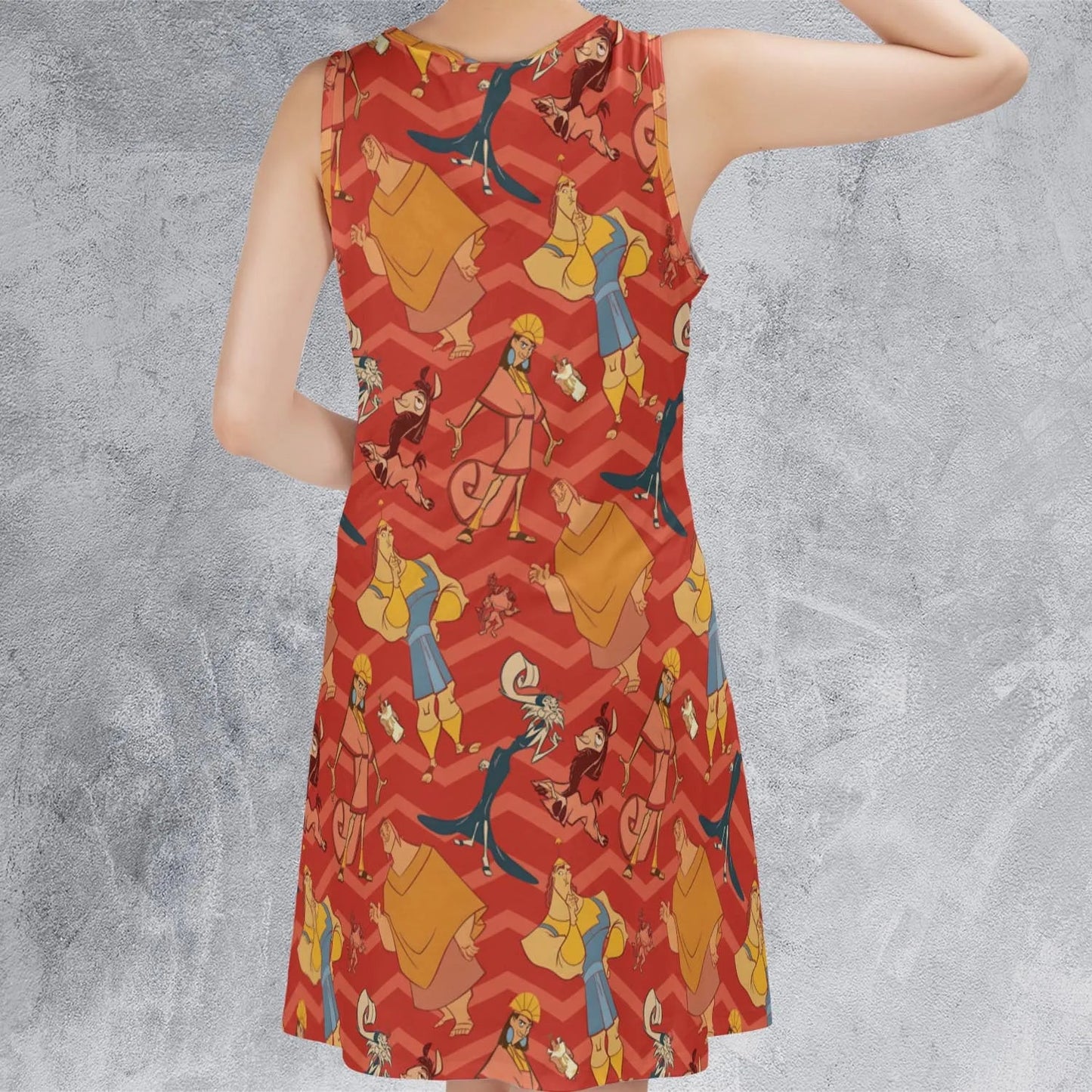 Casual Sleeveless Dress - 7J7JH677