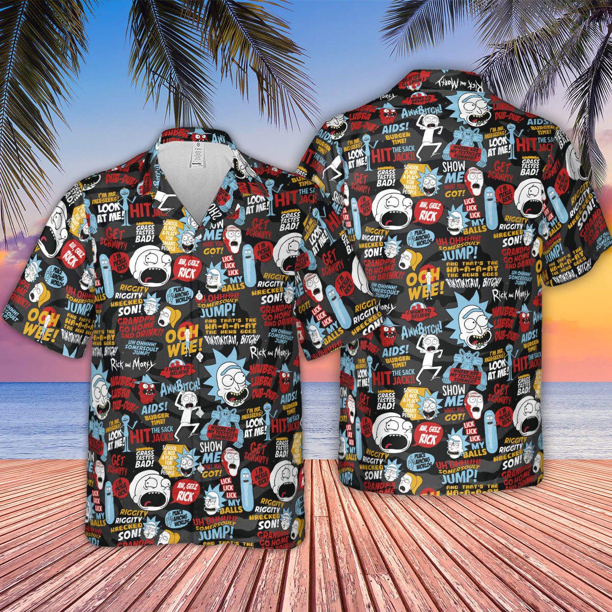 Hawaiian Shirt - PLY65NMS