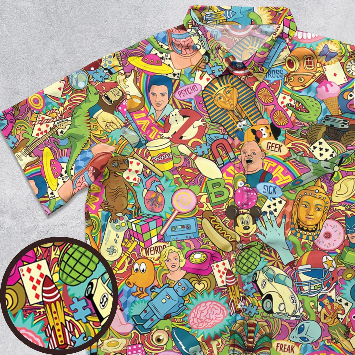 Short Sleeve Button Shirt - MZHY2E61