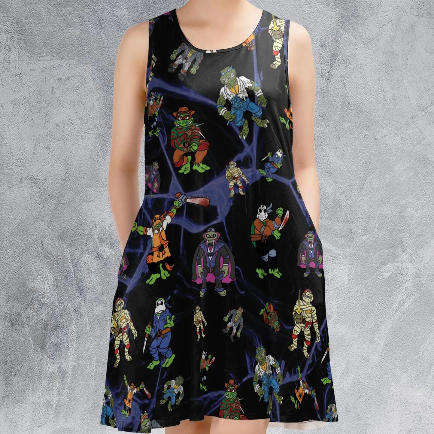 Casual Sleeveless Dress - NFCUSS6S