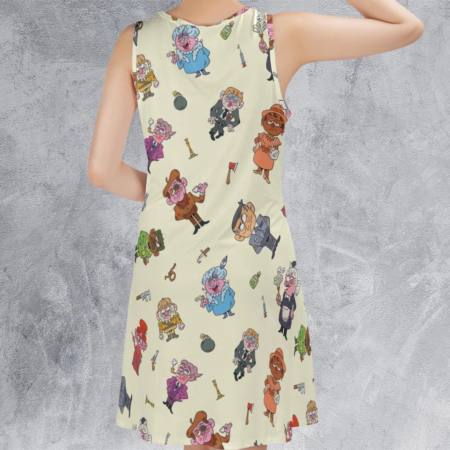 Casual Sleeveless Dress - KPTS52LQ