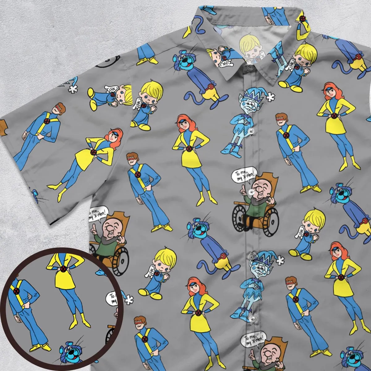 Short Sleeve Button Shirt - VALGDXX5
