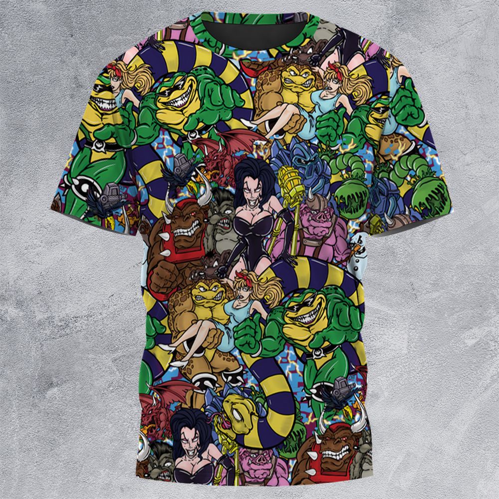 All-Over Print Unisex T-Shirt - 634HF6K5 -  - 3