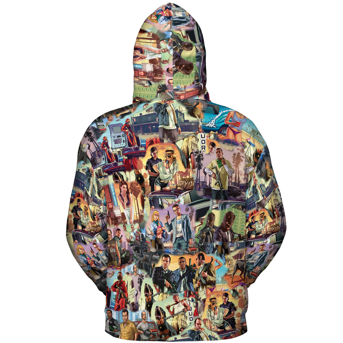 Full Print Hoodie - NCZN6ADW