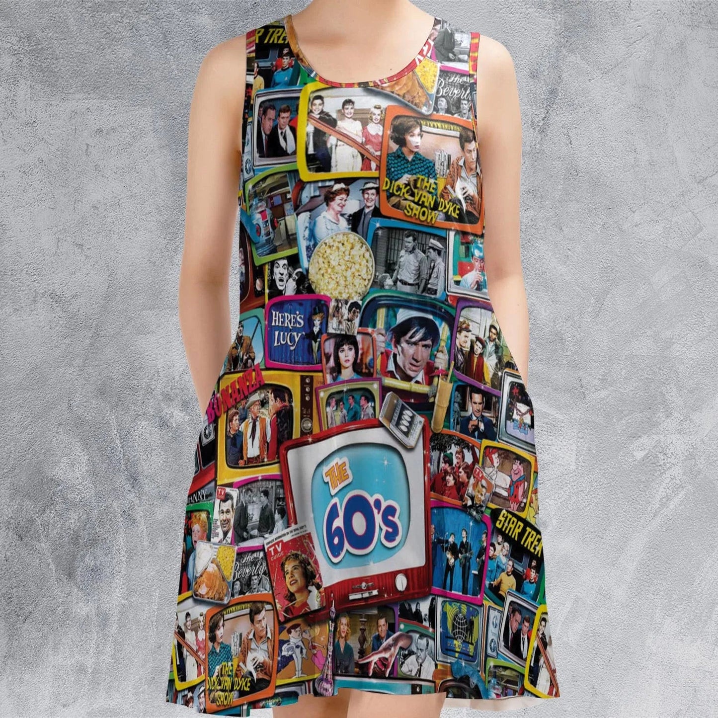 Casual Sleeveless Dress - H8SQXW3F