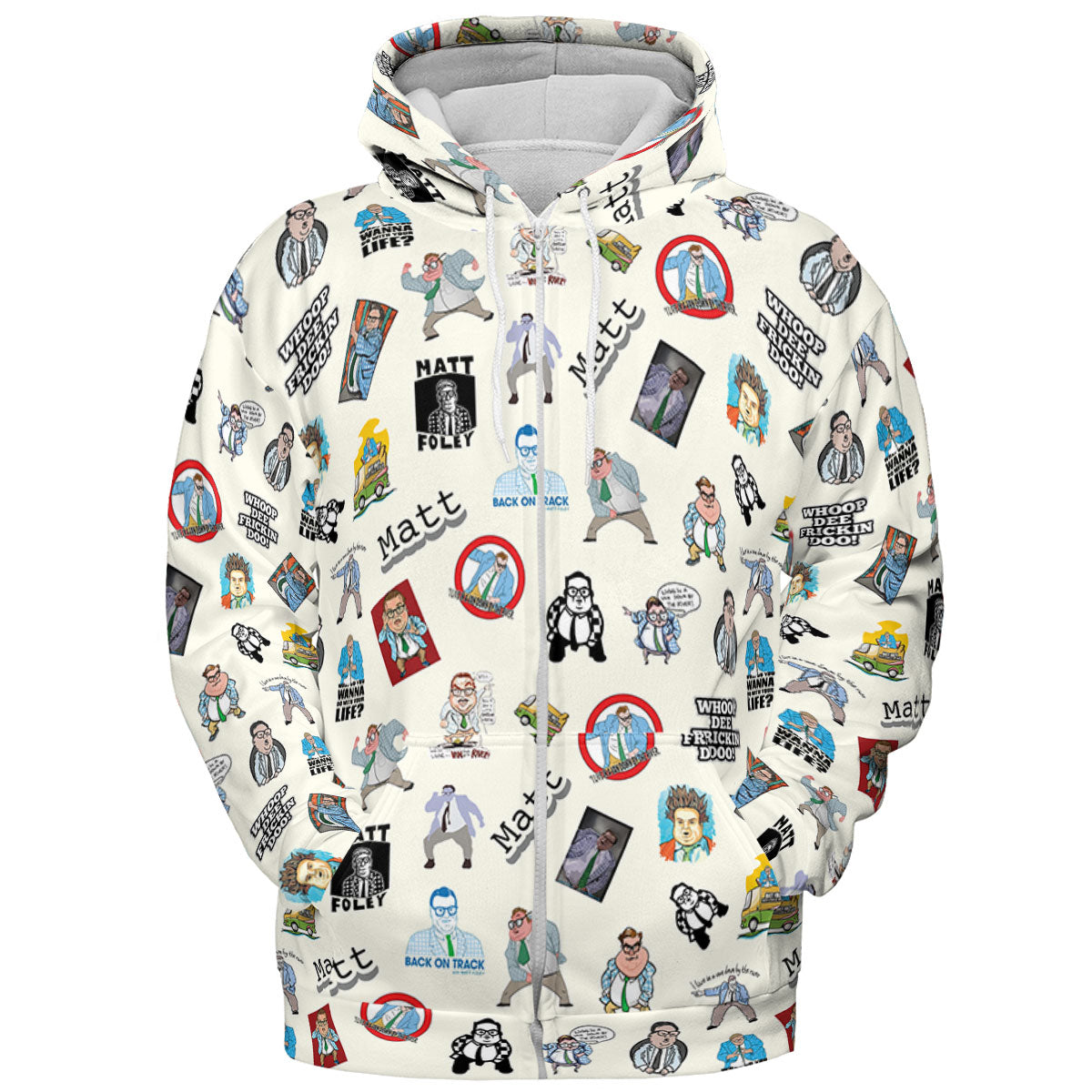 Full Print Hoodie - 7JHF98E4