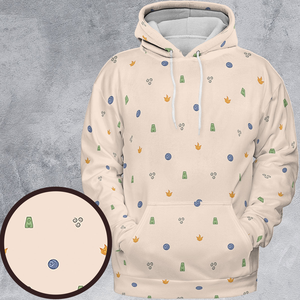 Full Print Hoodie - 6LEFWGZG