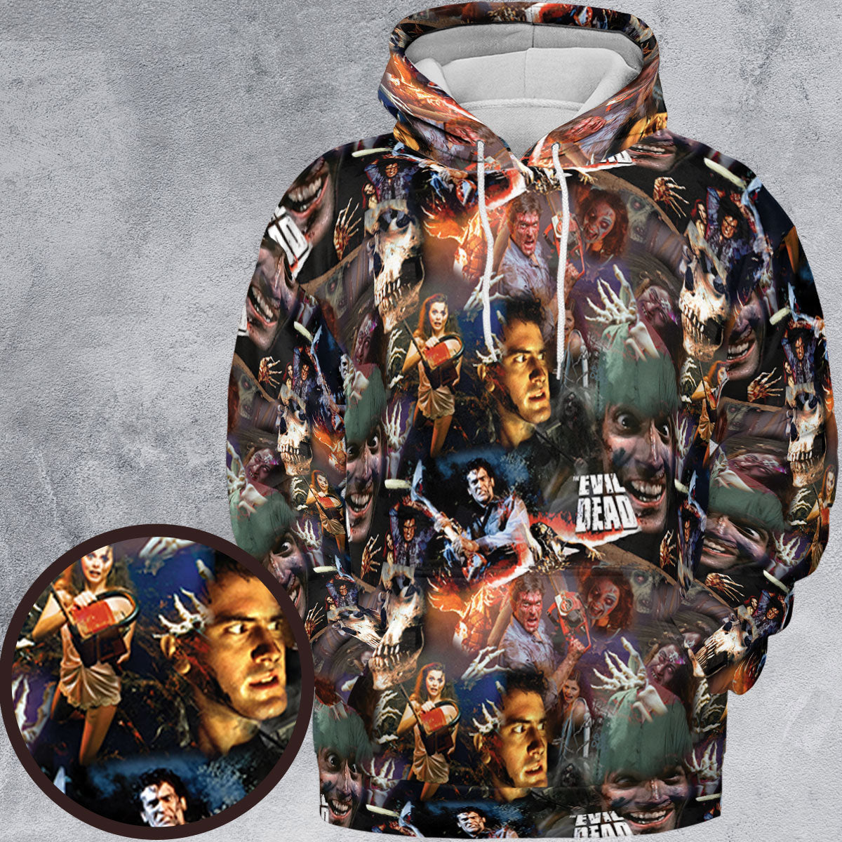 Full Print Hoodie - KRLHXFDC