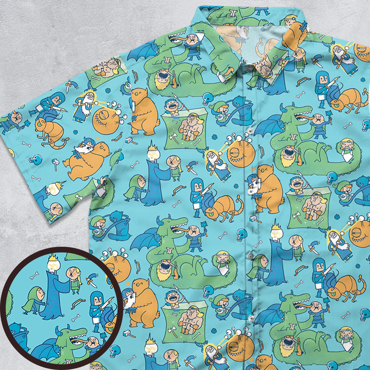 Short Sleeve Button Shirt - P6W8GUU7