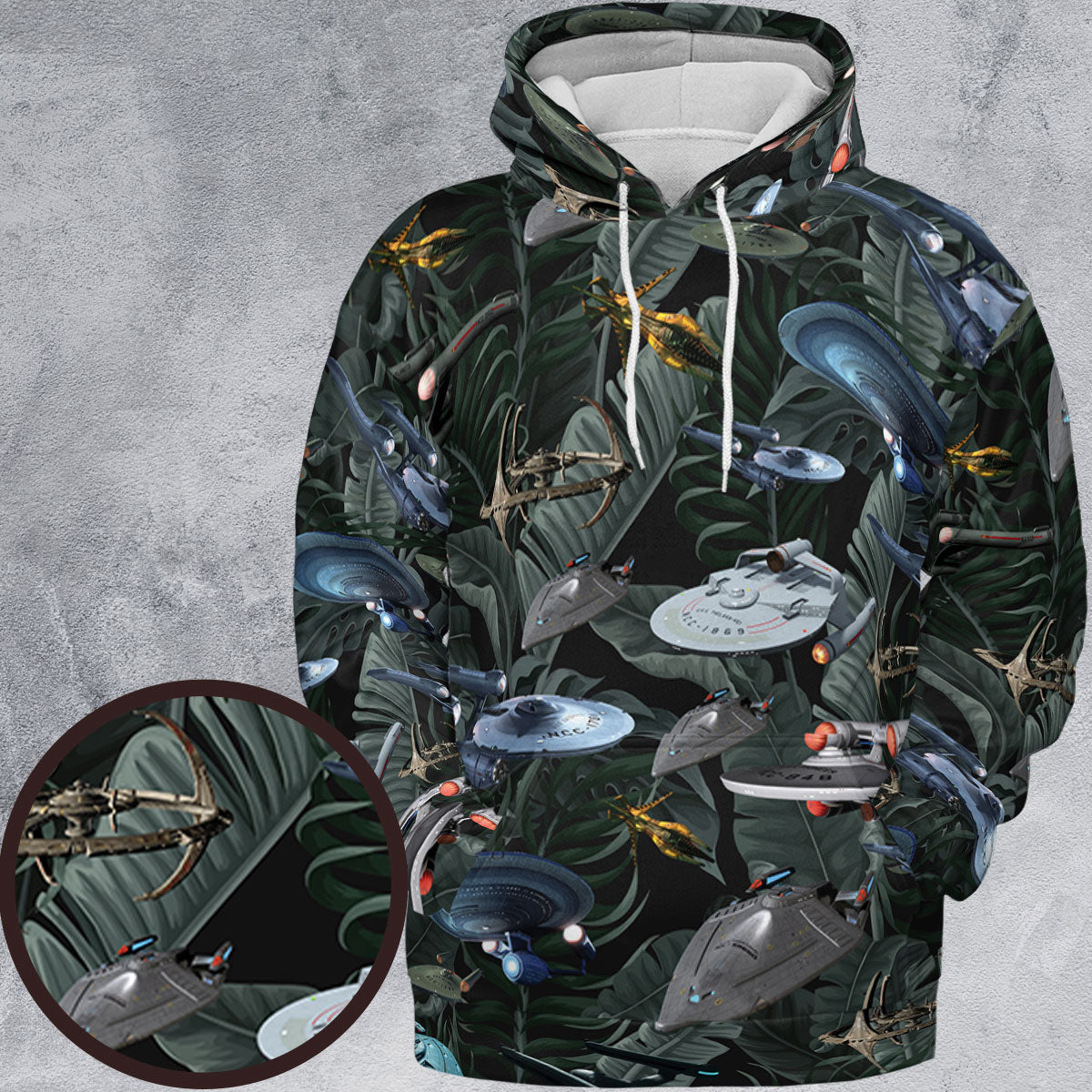 Full Print Hoodie - AXAMTGWJ
