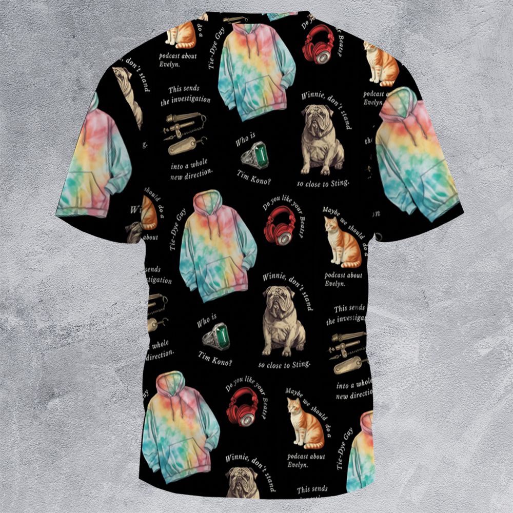 All-Over Print Unisex T-Shirt - B5G1651Z -  - 4