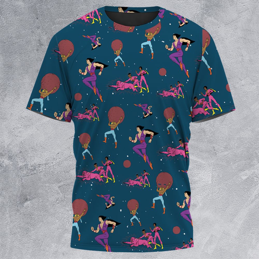 All-Over Print Unisex T-Shirt - BF1WXM8Z -  - 3