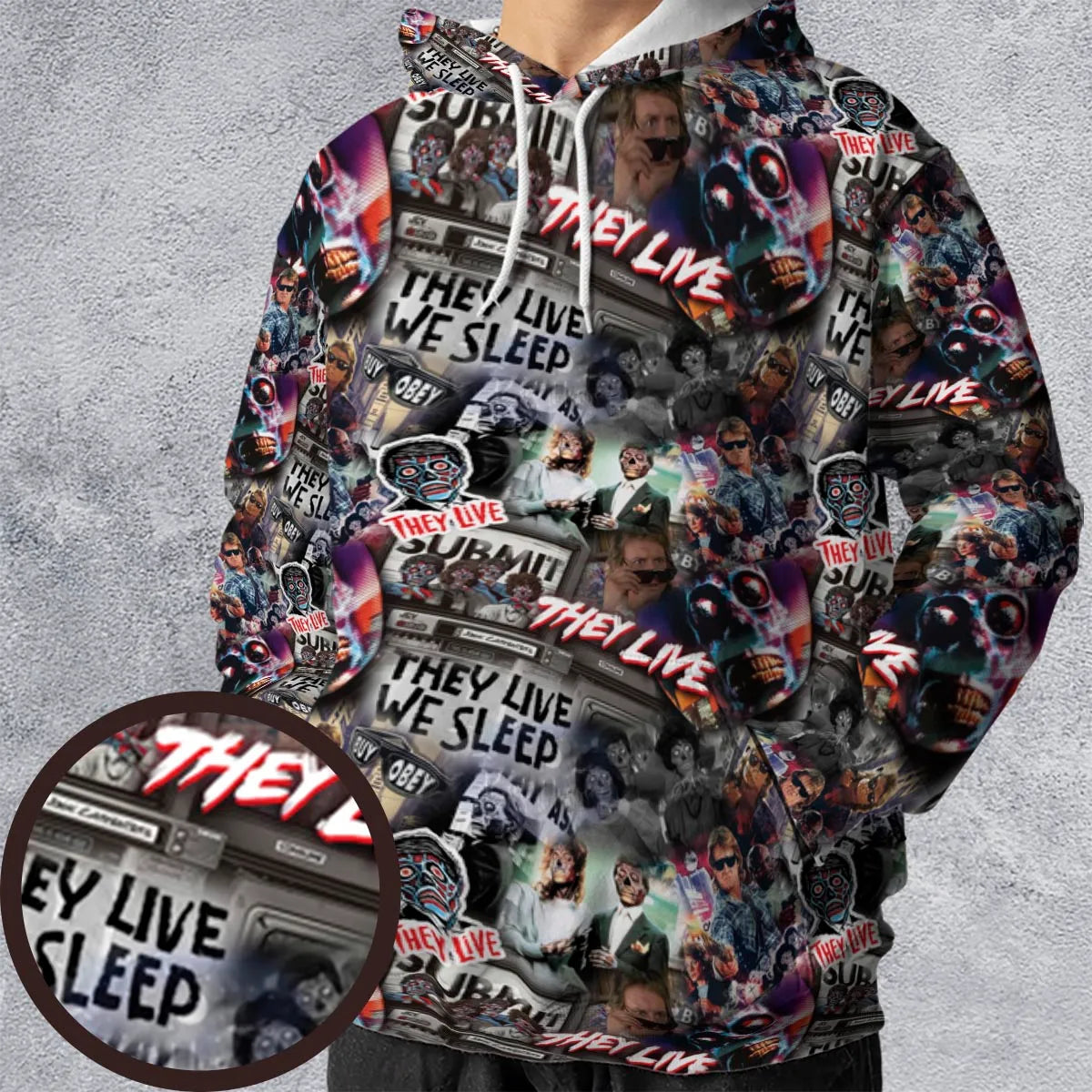 Full Print Hoodie - T16RRTBE