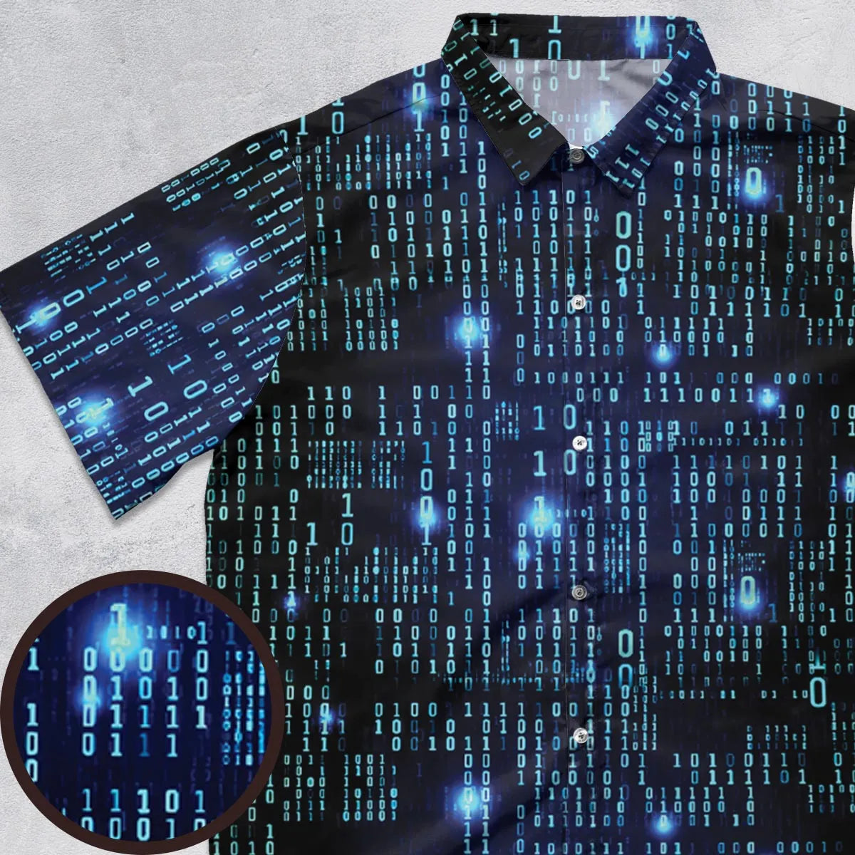 Short Sleeve Button Shirt - D5E2GCB1