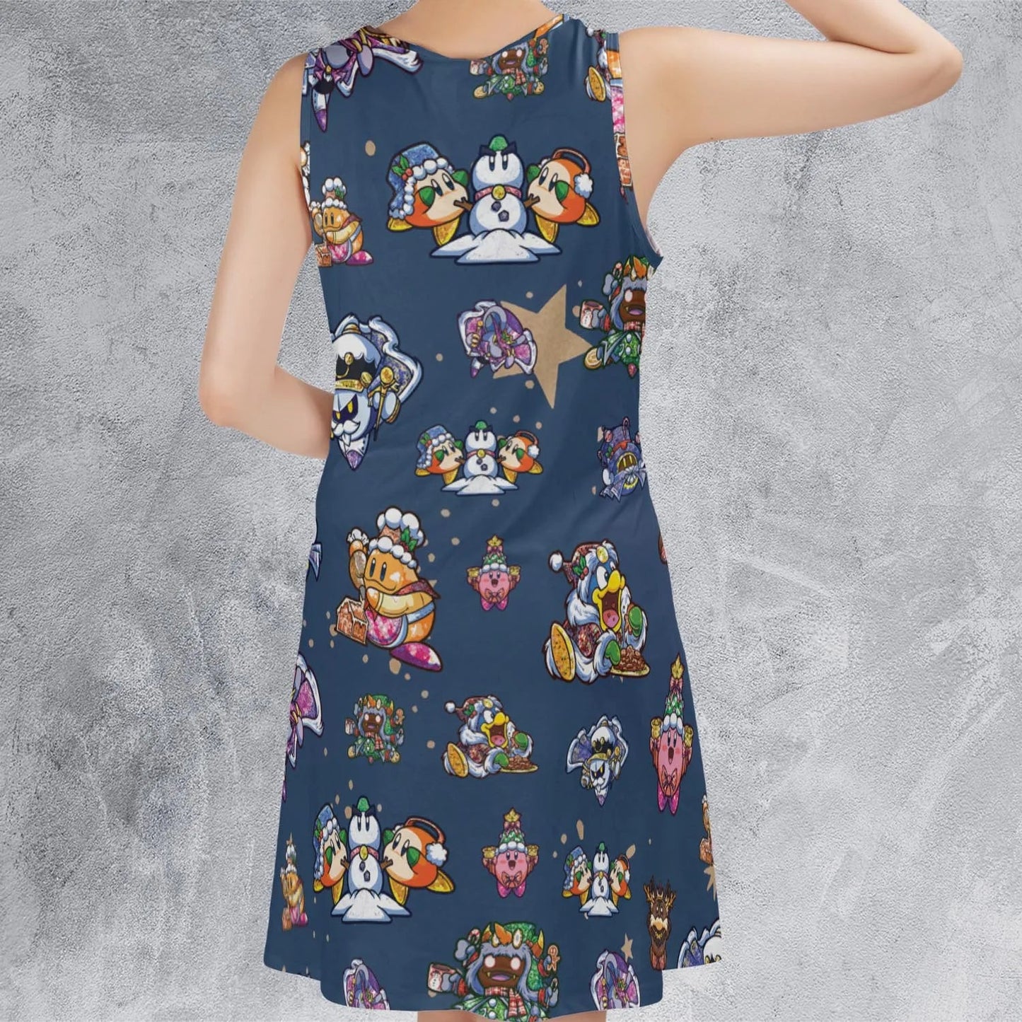 Casual Sleeveless Dress - U9KSML12