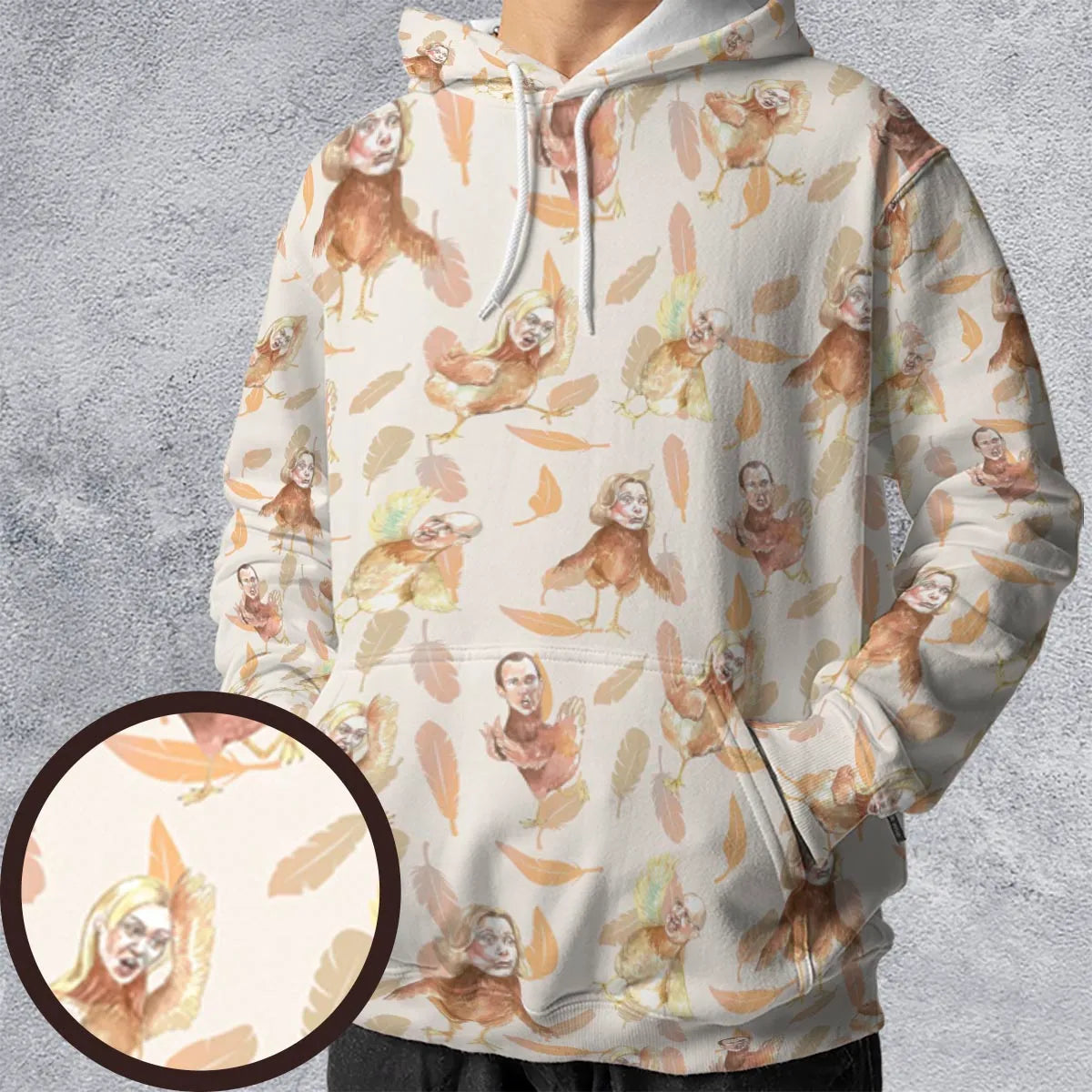 Full Print Hoodie - HT76A3ZA
