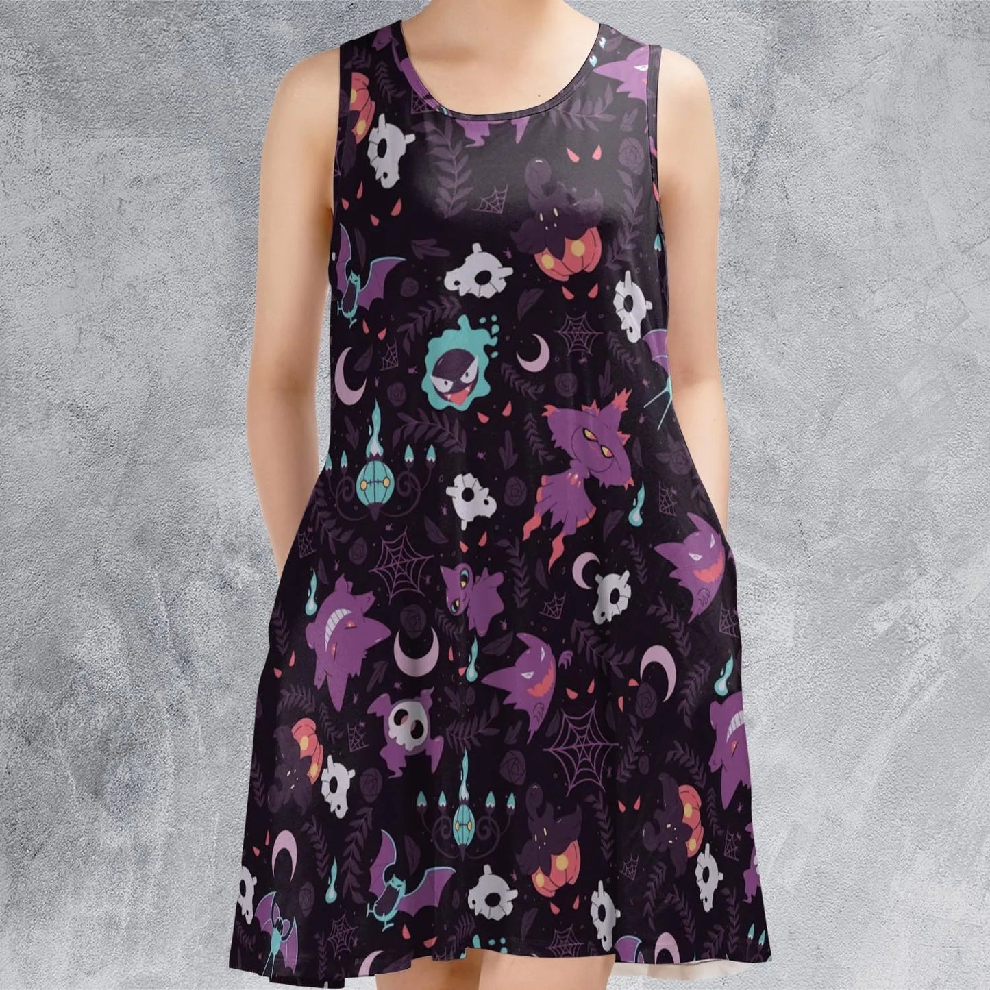 Casual Sleeveless Dress - XKGS9HUX