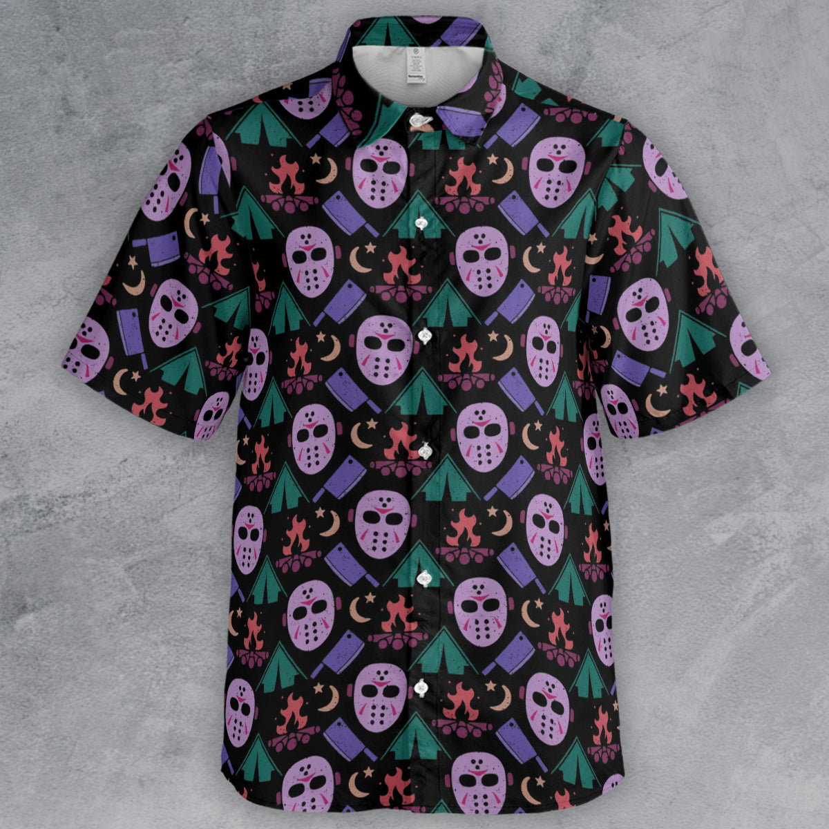 Short Sleeve Button Shirt - CXSVMZWF