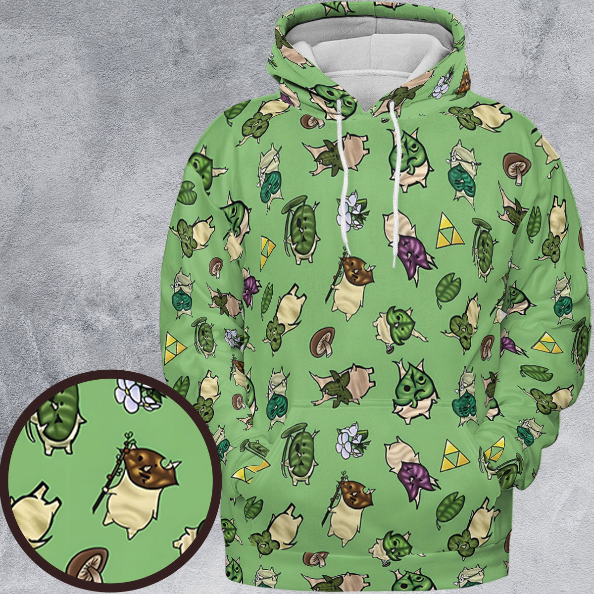 Full Print Hoodie - QFP5ZLQM