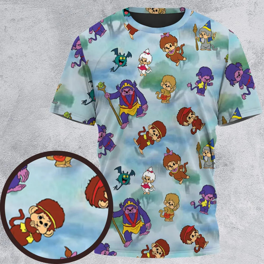 Full Print T-Shirt - 3QS1TV7H