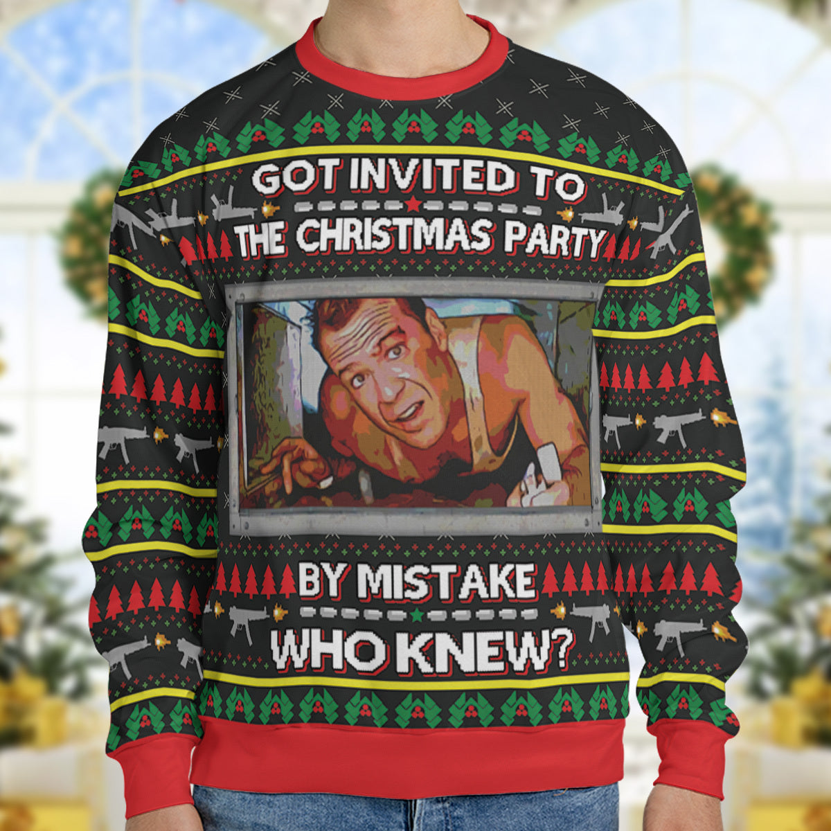 Ugly Christmas Sweatshirt - E1A9SQLP