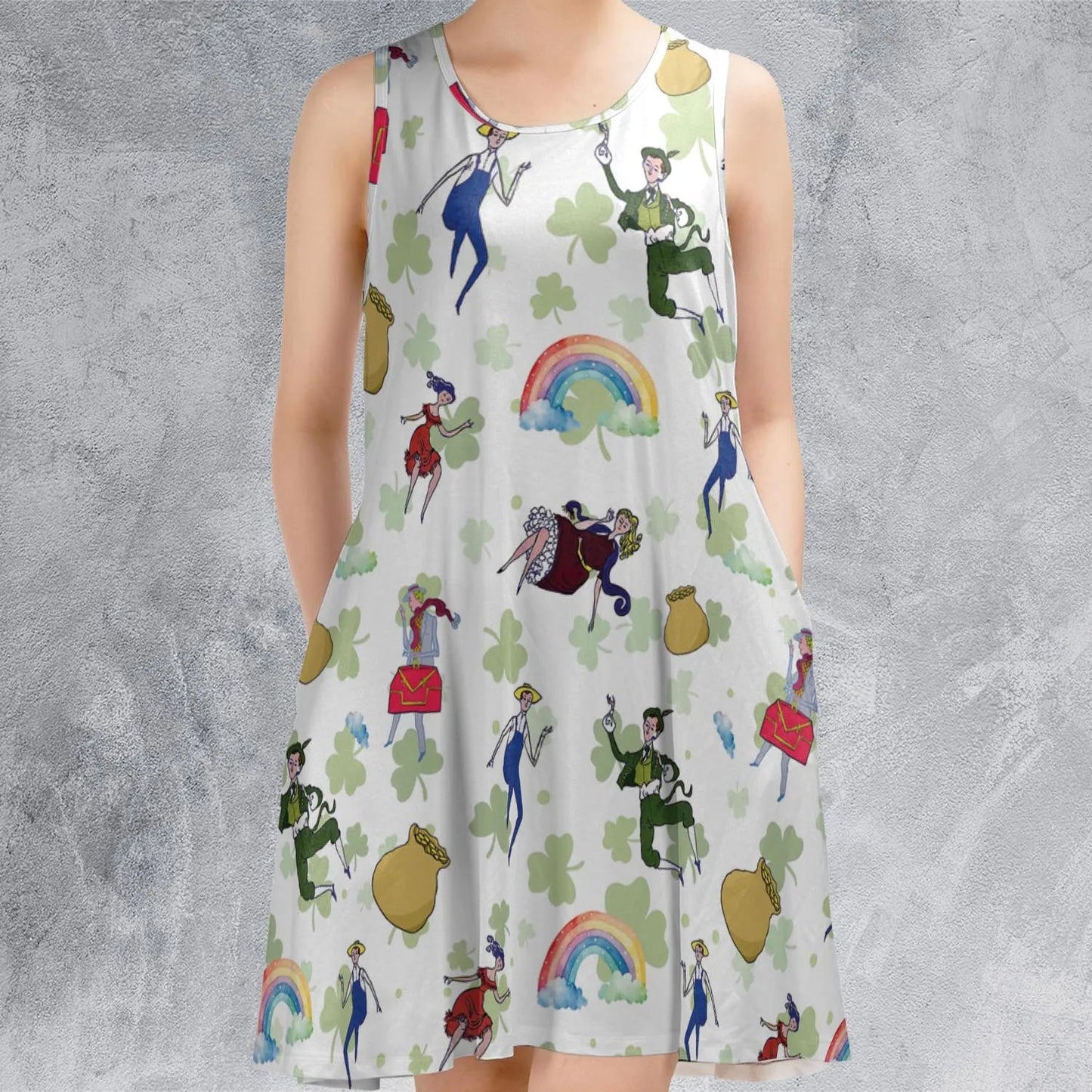 Casual Sleeveless Dress - MLCHCGYN