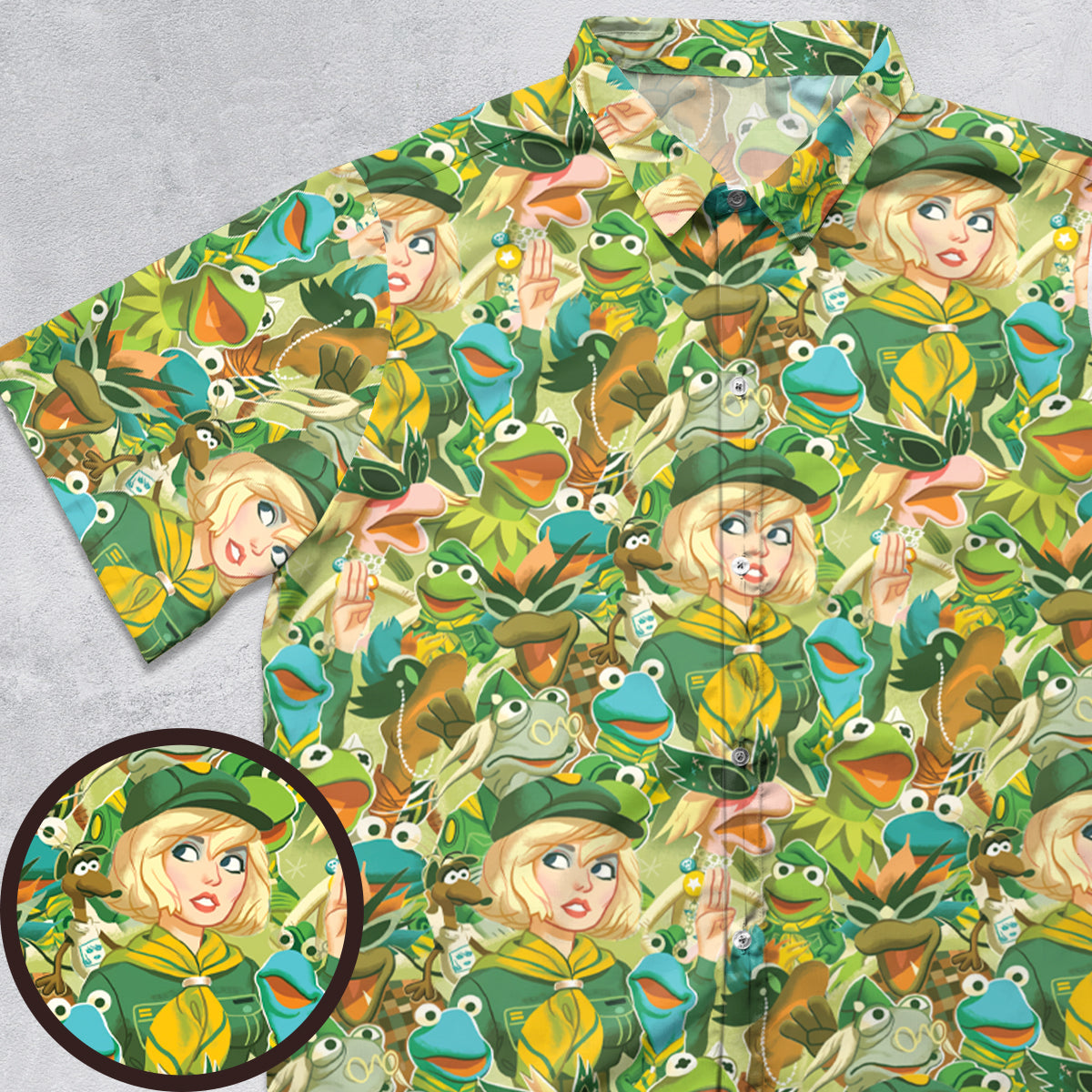 Short Sleeve Button Shirt - J4W55KSR