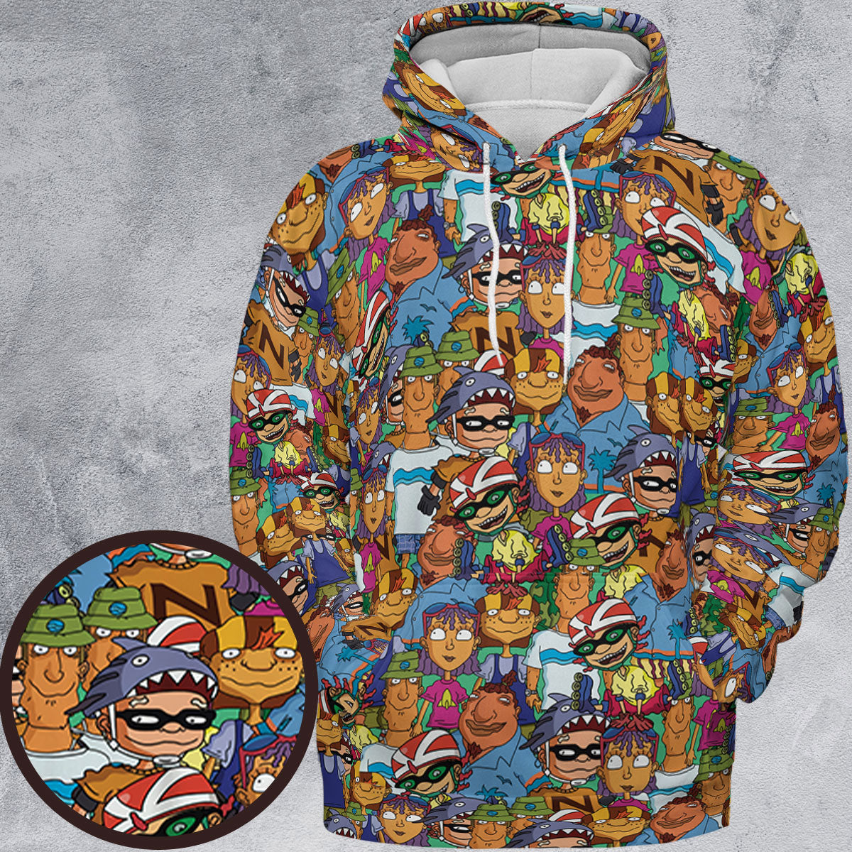 Full Print Hoodie - ZKN2BZPJ