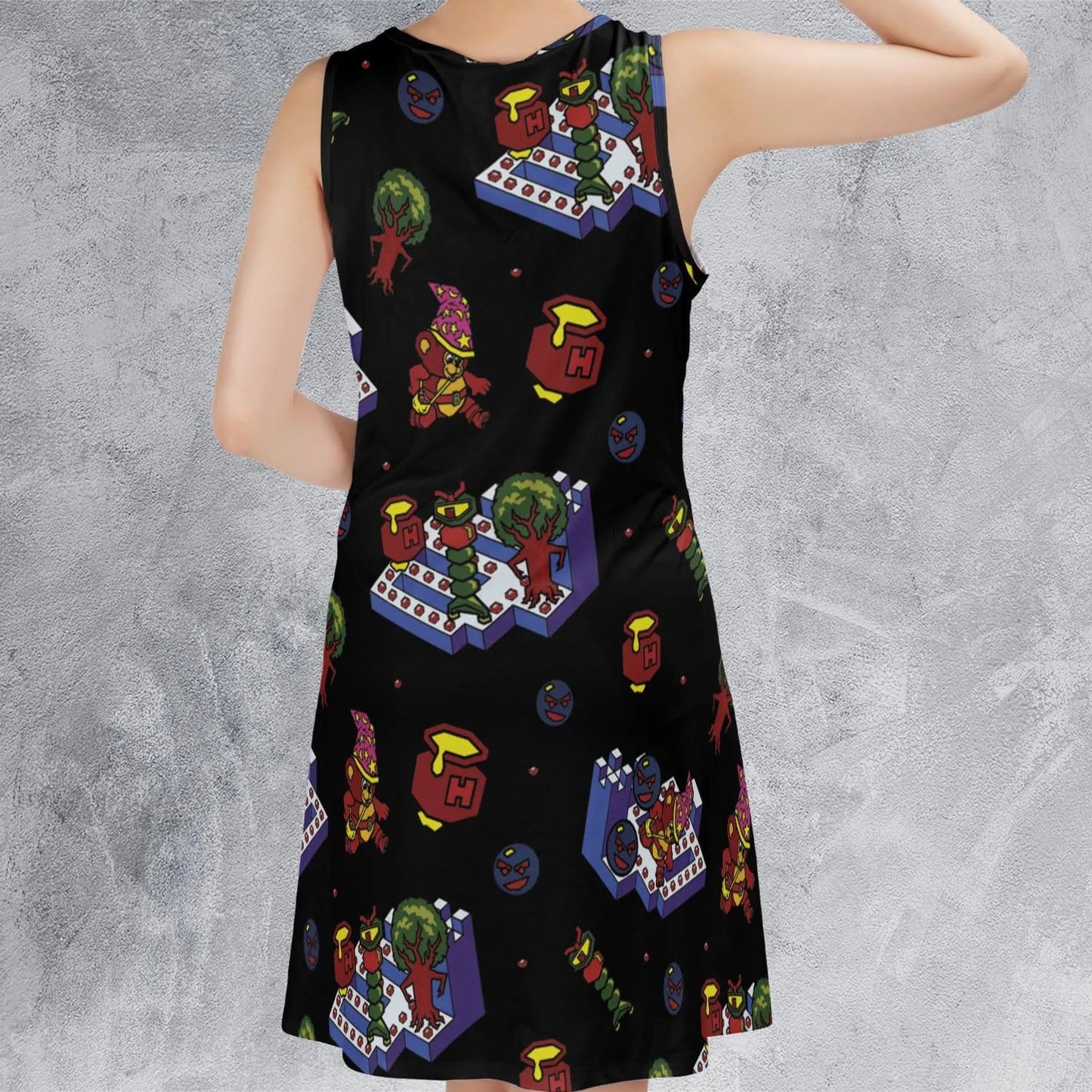 Casual Sleeveless Dress - LMDEE1FE