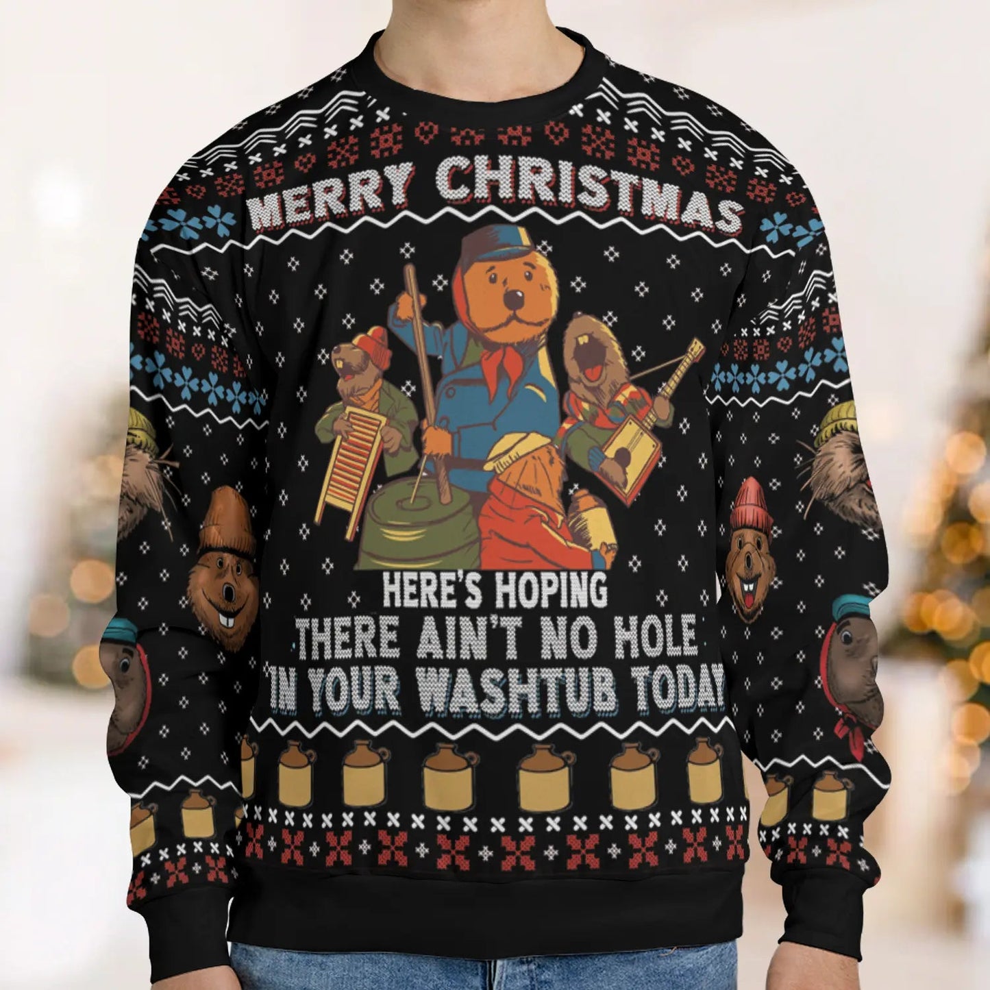Ugly Christmas Sweatshirt - 1VDGBGG3