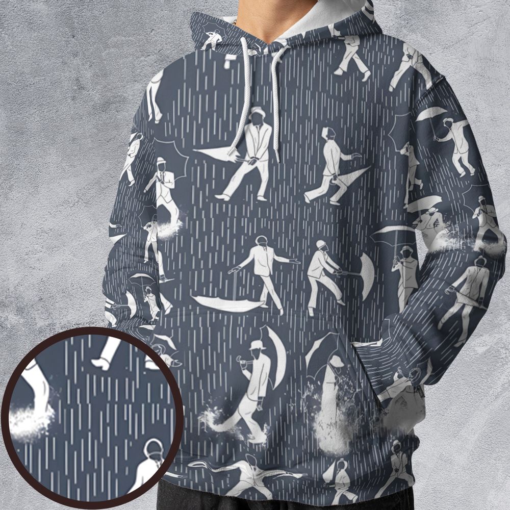 All-over Print Hoodie - RCDM56XH -  - 1