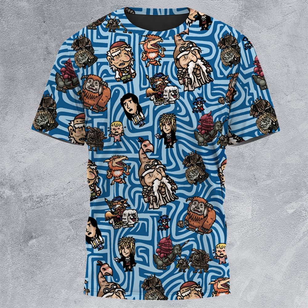 All-Over Print Unisex T-Shirt - 1KML3SSD -  - 3