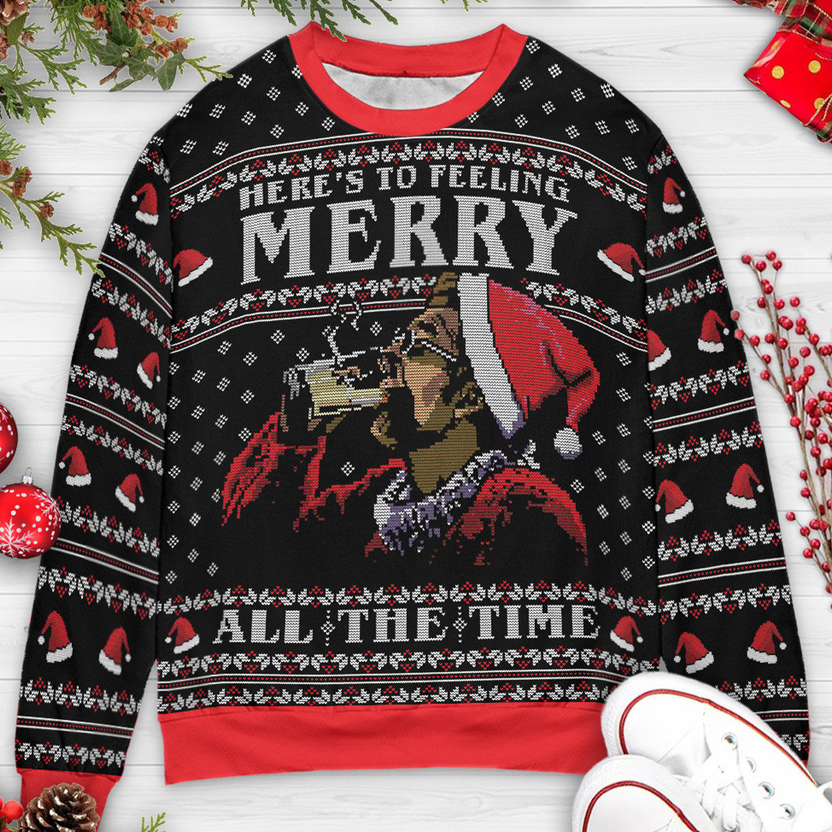 Ugly Christmas Sweatshirt - G4JUCRVK
