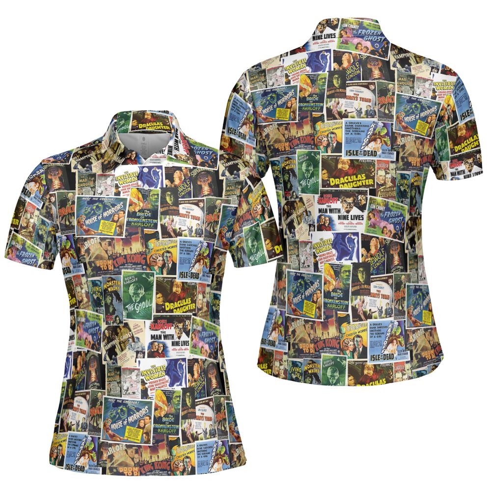 AOP Men/Women Polo Shirt - 96PJBWNB -  - 5