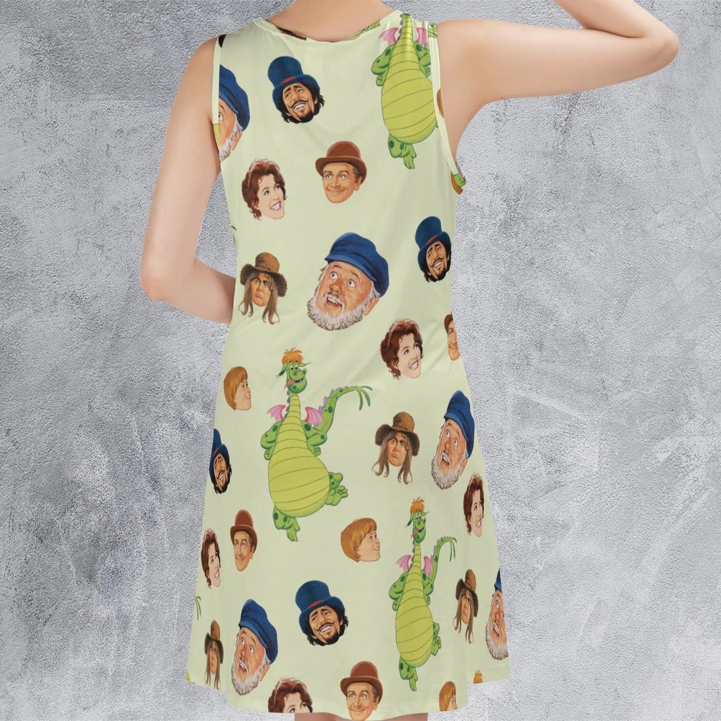 Casual Sleeveless Dress - 6VGN734V